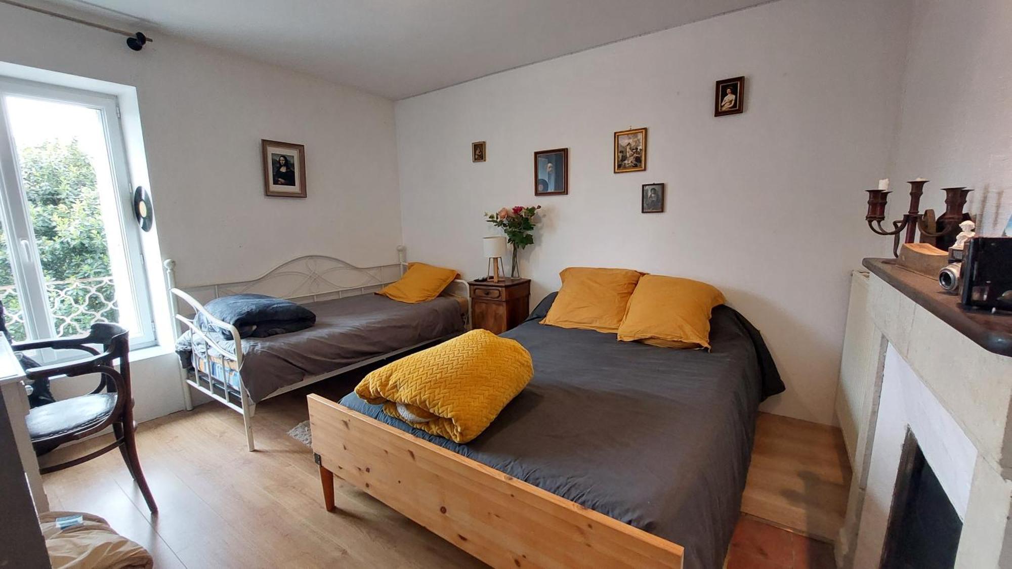 2 Chambres Dans Maison De Caractere La Possonnière Exteriör bild